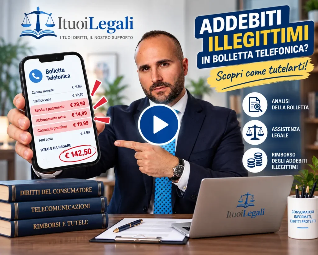 addebiti illegittimi bolletta guida