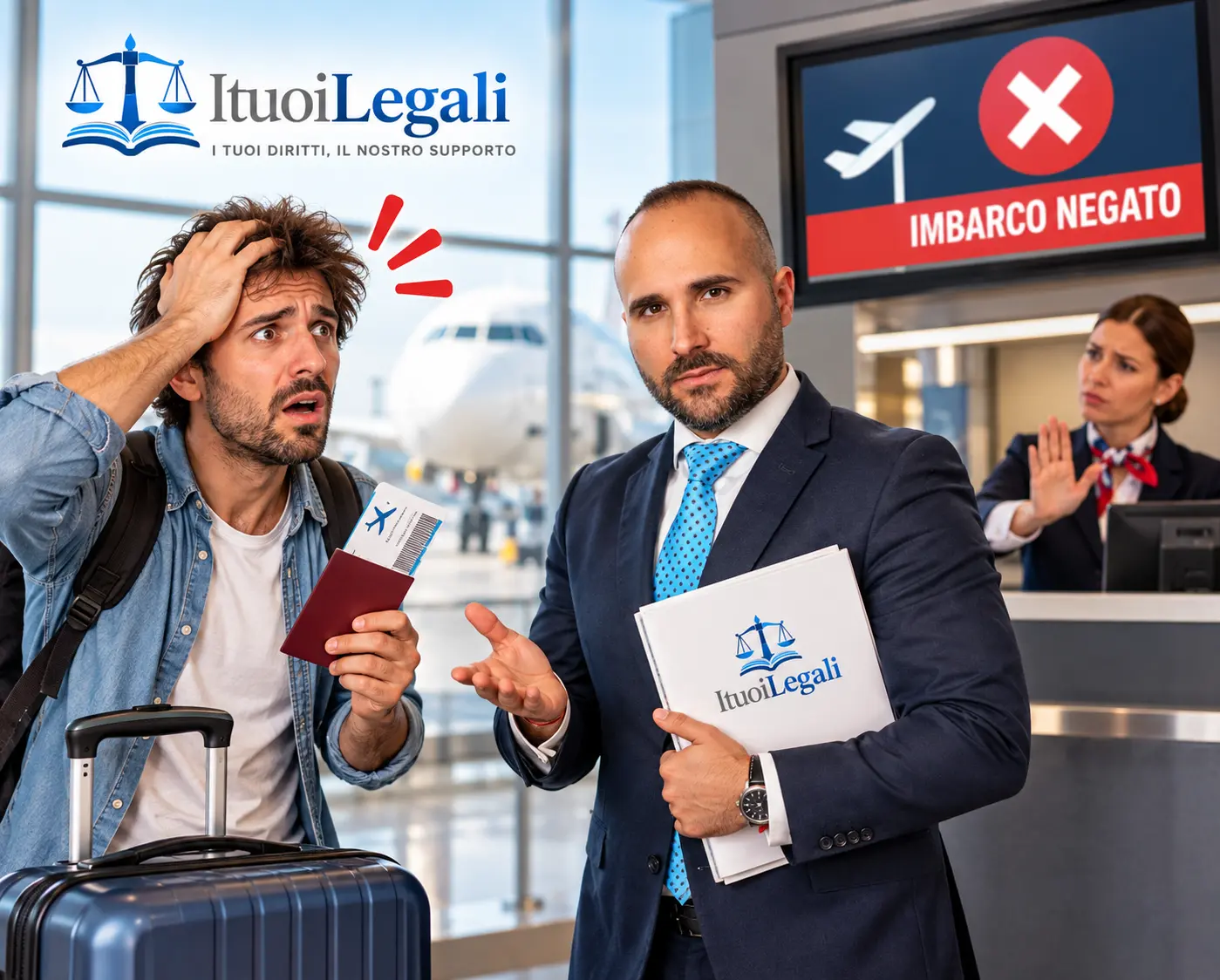 overbooking negato imbarco